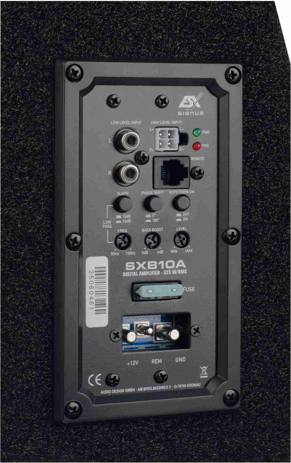 Car Hifi Endstufe Mono ESX Force2, ESX SXB8A, ESX SXB108A im Test , Bild 2