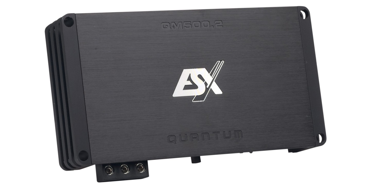 Kompaktes Kraftpaket: ESX QM500.2, Bild 4 Car Hifi Endstufe 2-Kanal ESX QM500.2 im Test, Bild 4