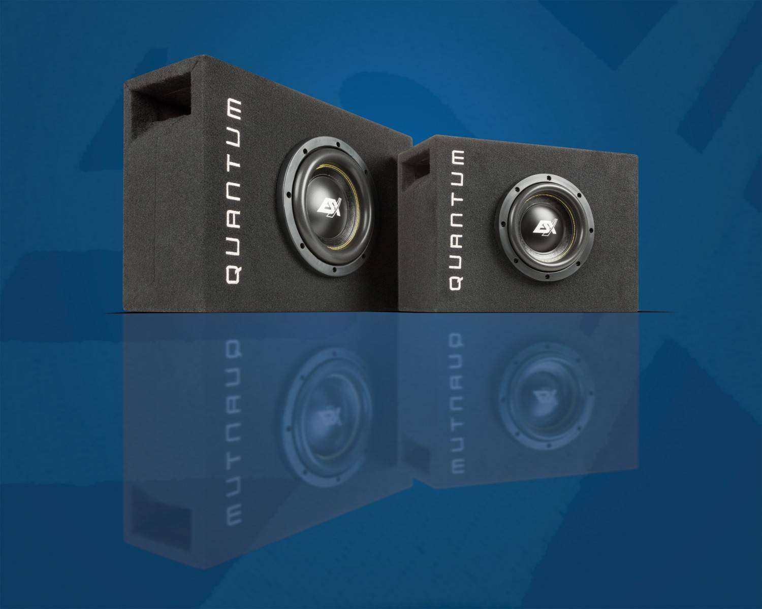 Serientest: ESX QSB 6, ESX QSB 8, Bild 1 Car-Hifi Subwoofer Gehäuse ESX QSB 6, ESX QSB 8 im Test , Bild 1