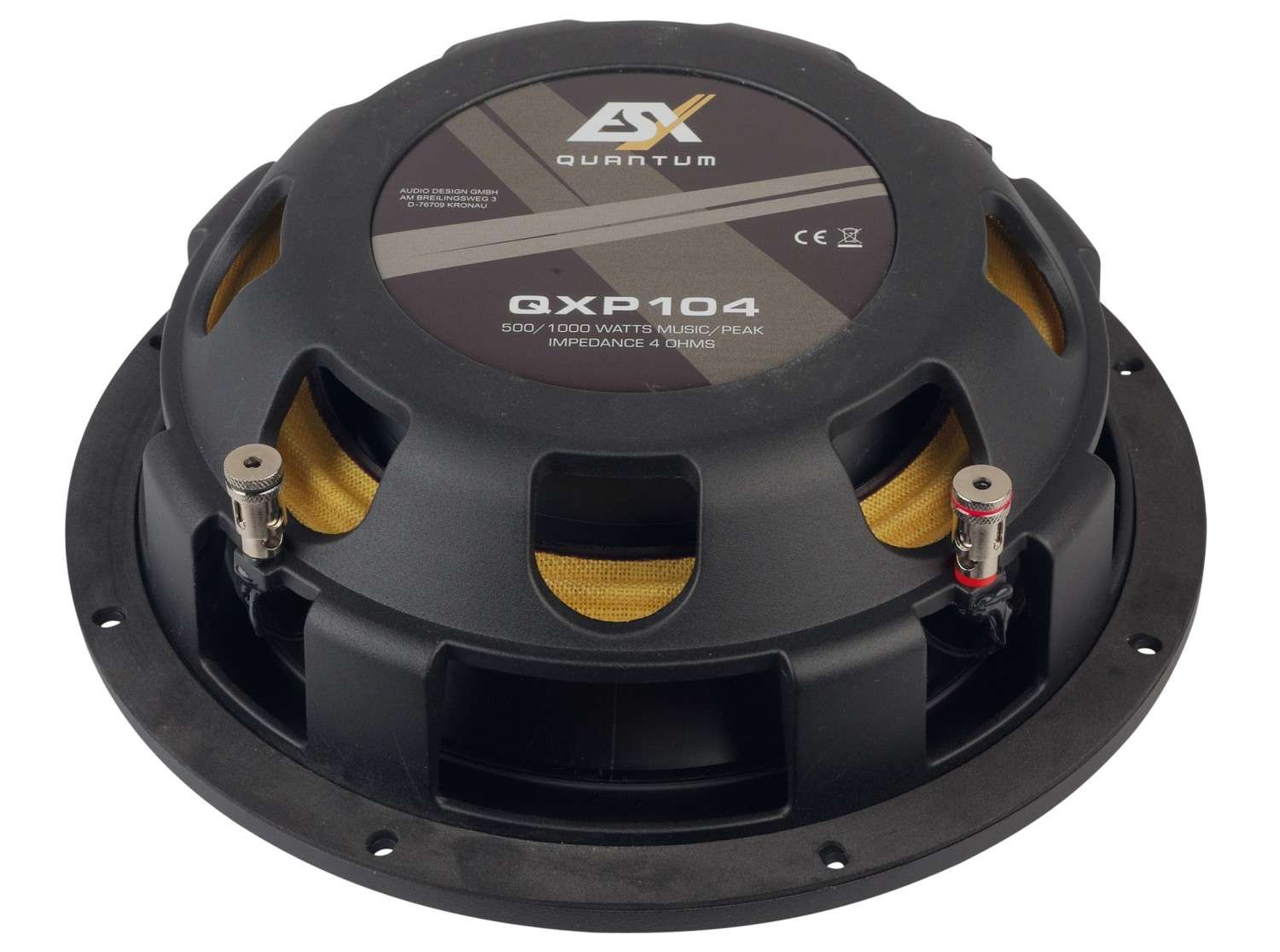 Serientest: ESX QX10BXA, ESX QX12BXA, Bild 4 Car Hifi Subwoofer Aktiv ESX QX10BXA, ESX QX12BXA im Test , Bild 4