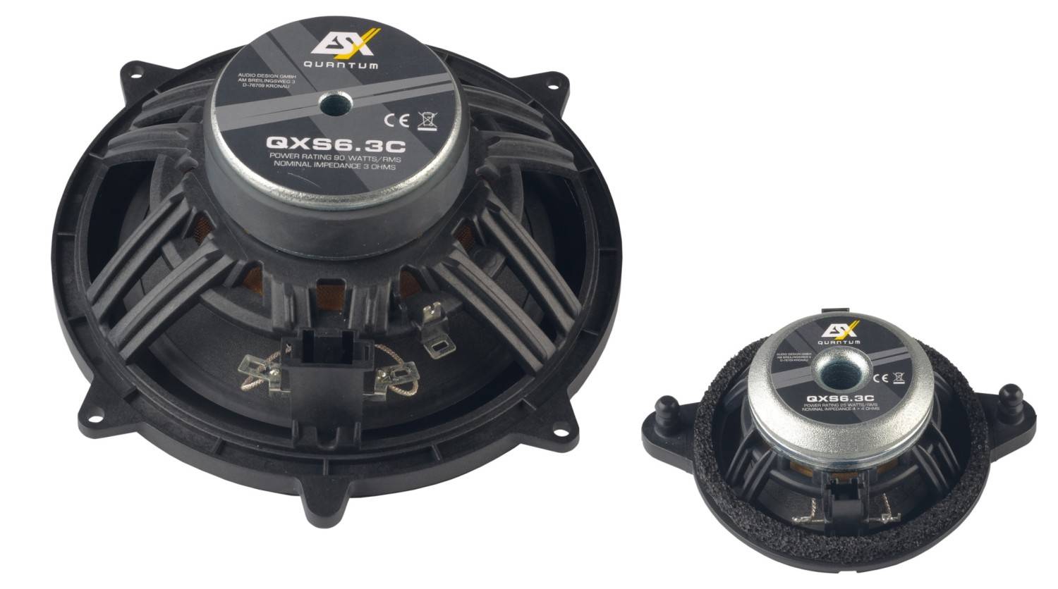 Sound im Sprinter: ESX QXS6.3C, Bild 3 In-Car Lautsprecher fahrzeugspezifisch ESX QXS6.3C im Test, Bild 3