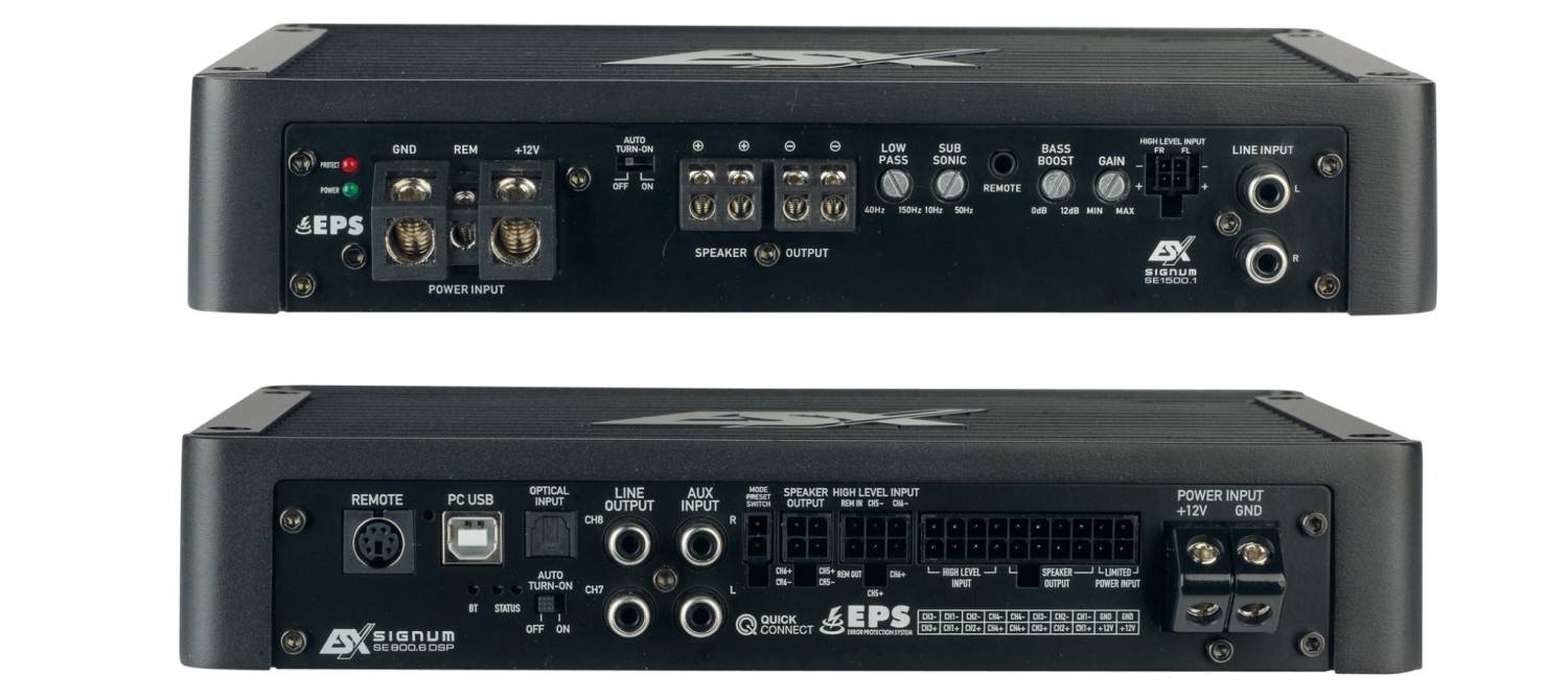 Car Hifi Endstufe Mono ESX SE1500.1, ESX SE800.6DSP im Test , Bild 4
