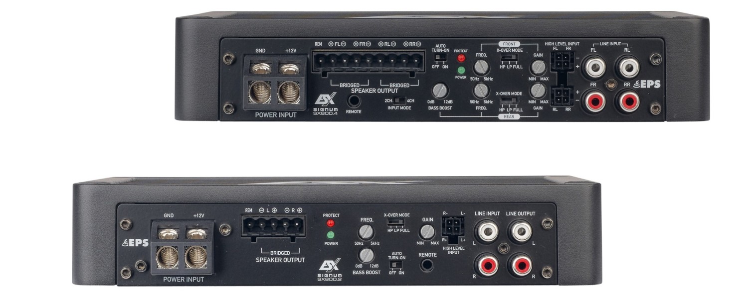 Serientest: ESX SX1000.1, ESX SX800.2, ESX SX800.4, Bild 4 Car Hifi Endstufe Mono ESX SX1000.1, ESX SX800.2, ESX SX800.4 im Test , Bild 4