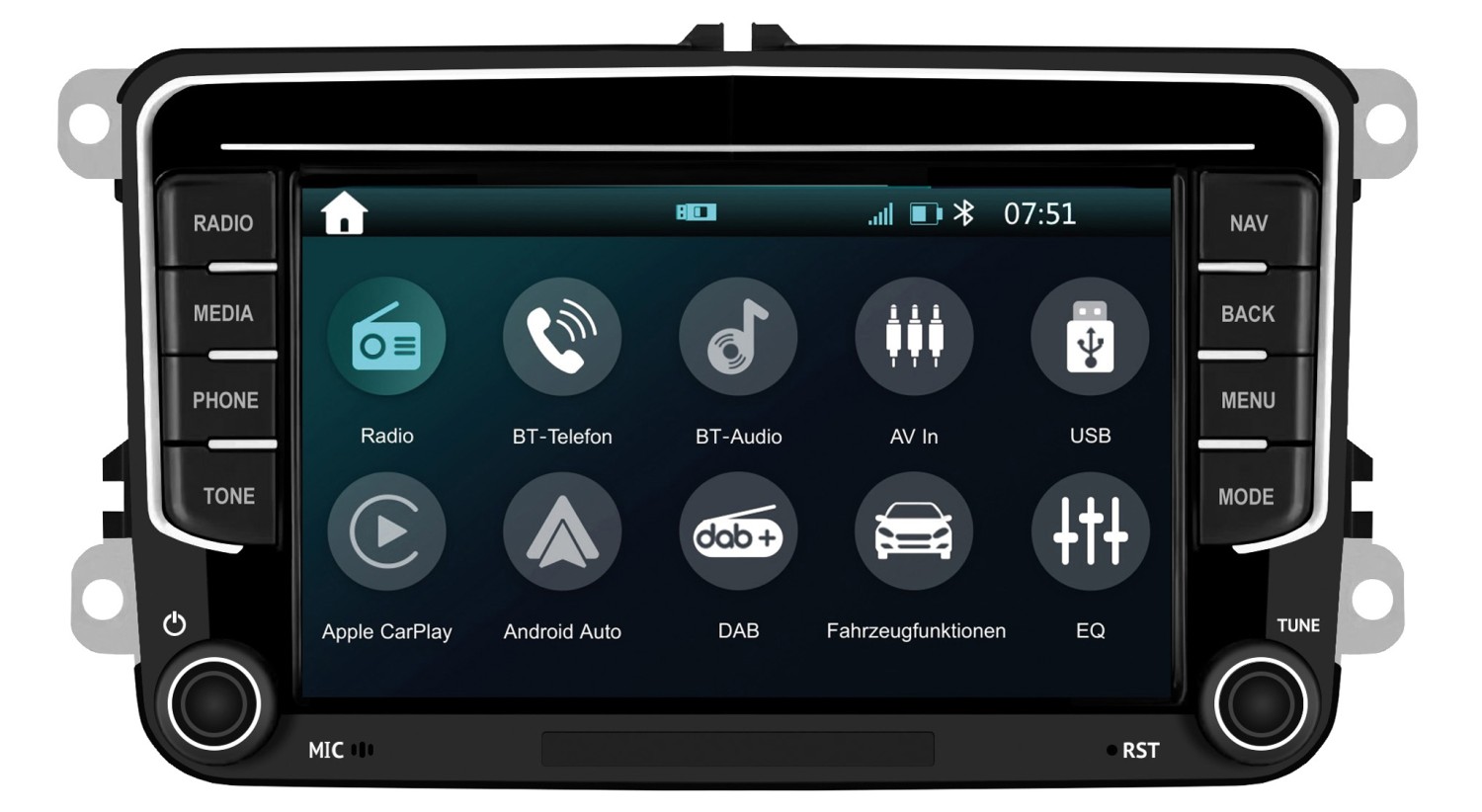 Passt perfekt: ESX VMX751DAB, Bild 3 Autoradio Moniceiver ESX VMX751DAB im Test, Bild 3