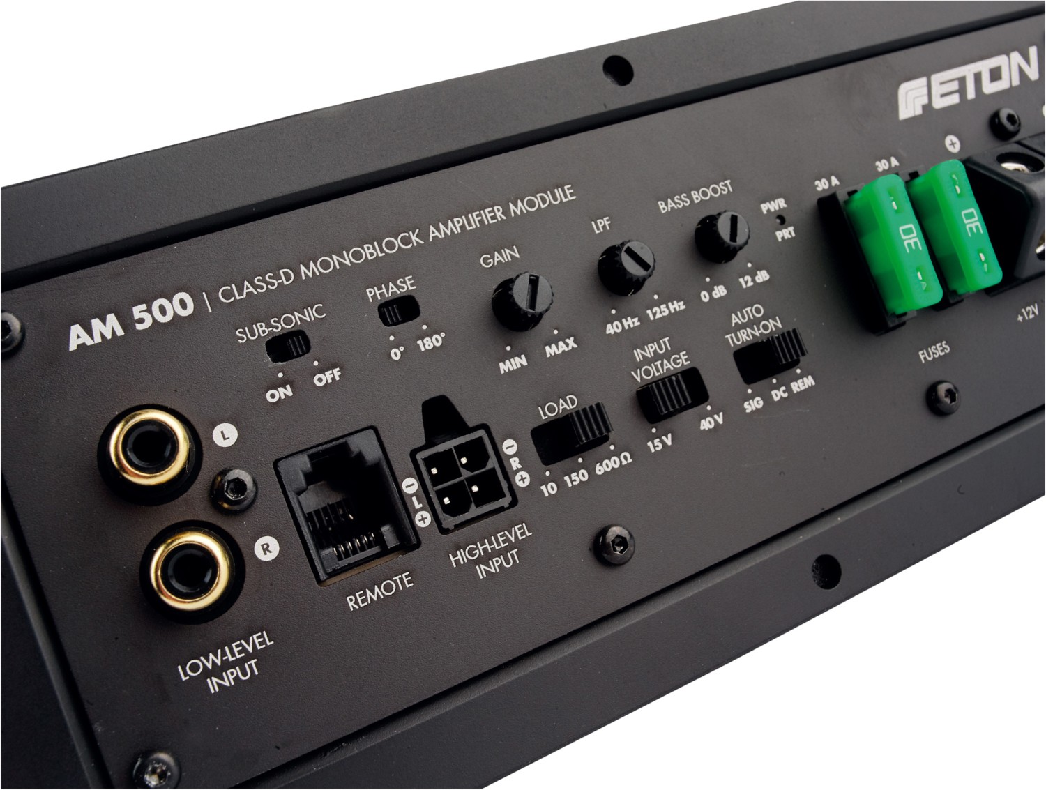 Car Hifi Endstufe Mono Eton AM500 im Test, Bild 4