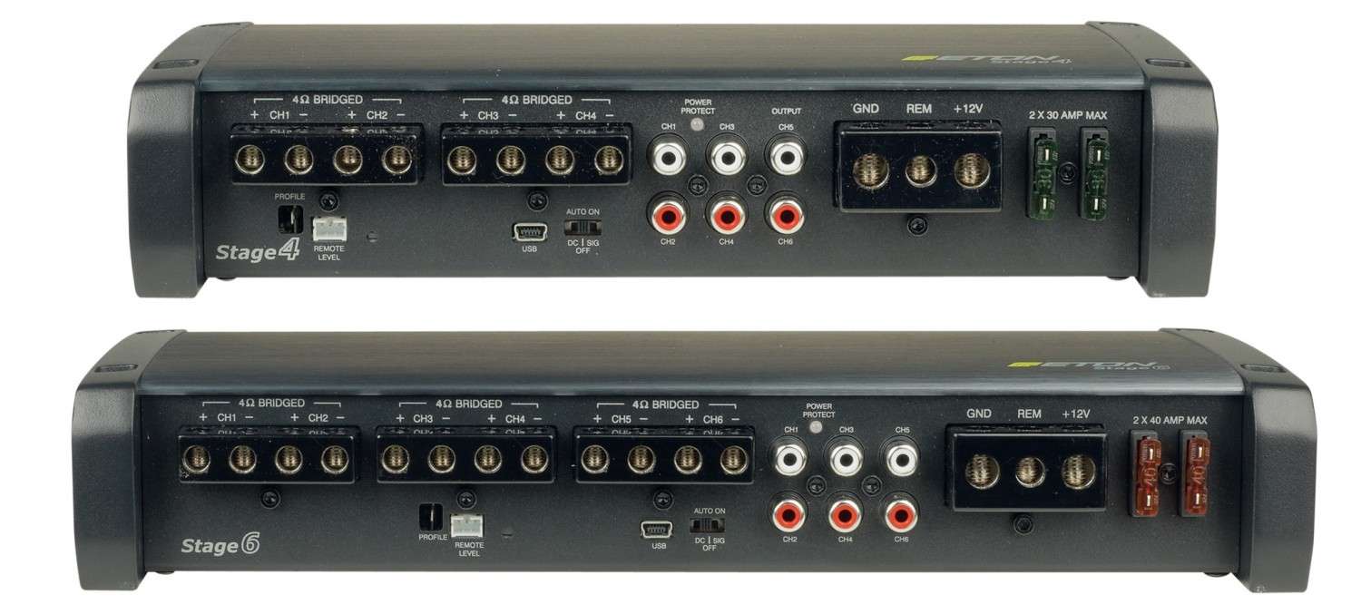 Car-HiFi Endstufe 4-Kanal Eton Stage4, Eton Stage6 im Test , Bild 2