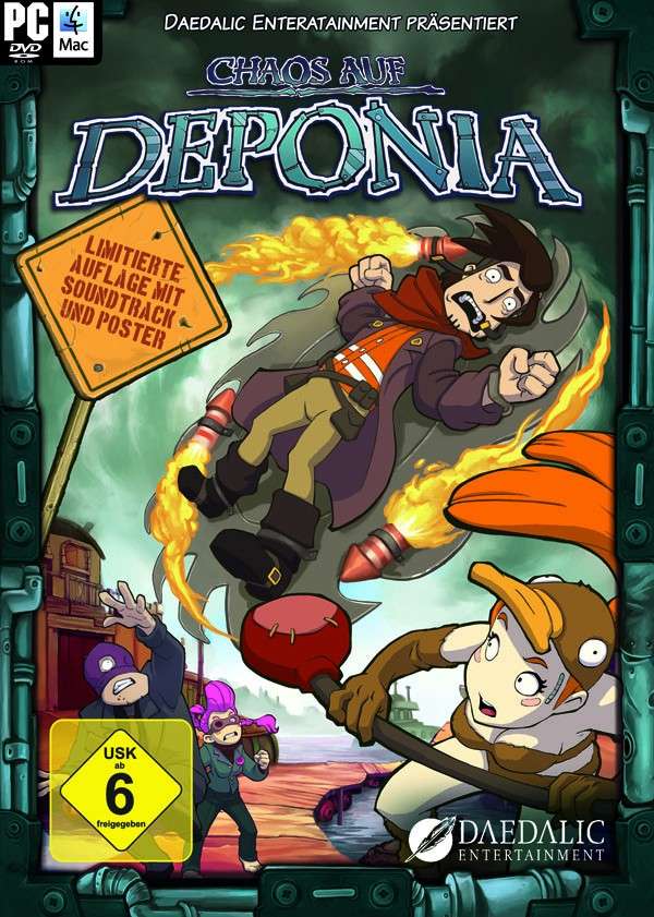 Games PC EuroVideo Chaos auf Deponia im Test, Bild 1