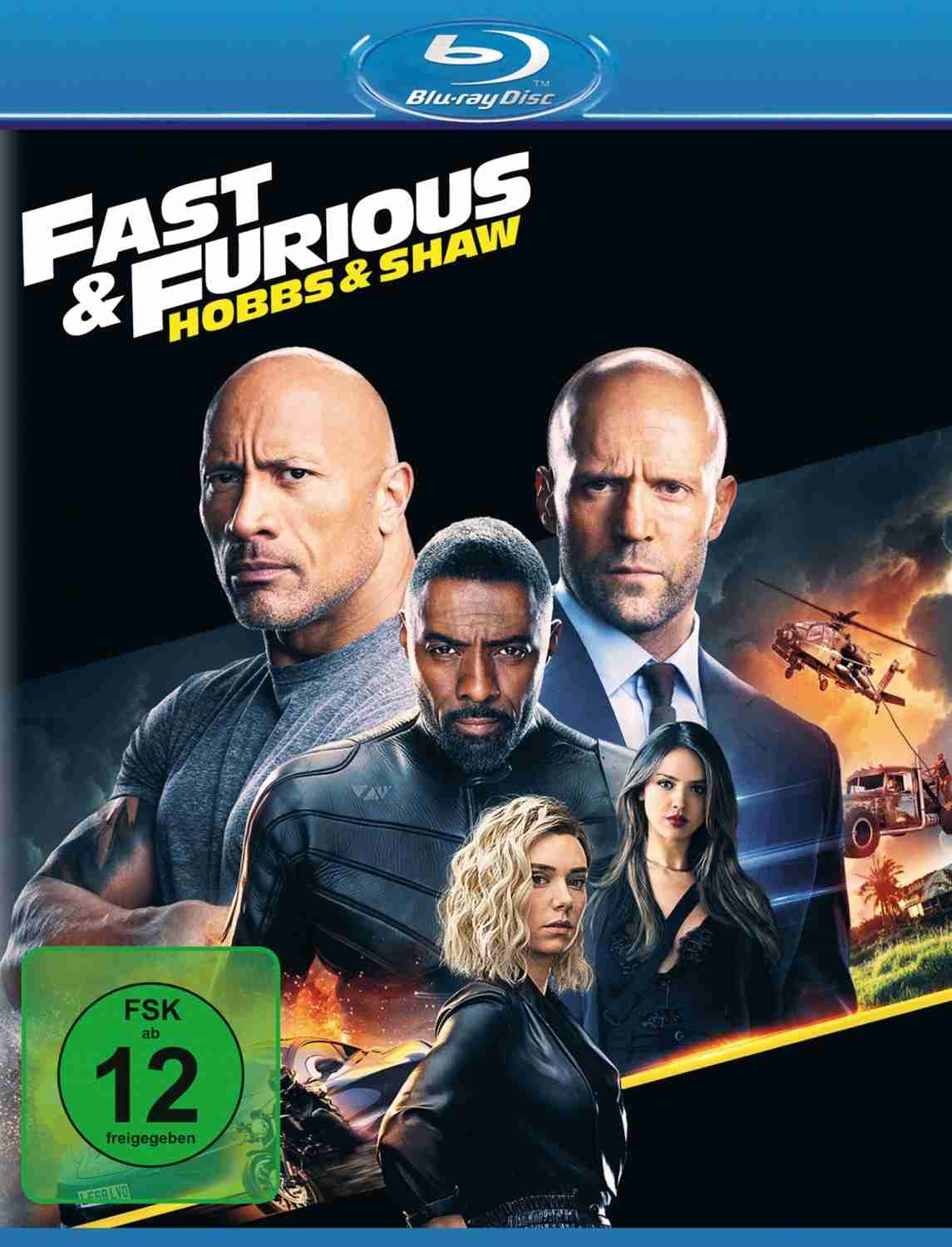 Fast & Furious: Hobbs & Shaw, Action – Rachegelüste: Fast & Furious: Hobbs & Shaw (Universal Pictures), Bild 1 Blu-ray Film Fast & Furious: Hobbs & Shaw (Universal Pictures) im Test, Bild 1