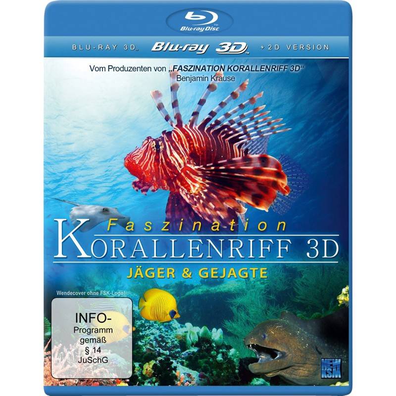 Faszination Korallenriff – Jäger & Gejagte: Faszination Korallenriff – Jäger & Gejagte (KSM), Bild 1 Blu-ray Film Faszination Korallenriff – Jäger & Gejagte (KSM) im Test, Bild 1