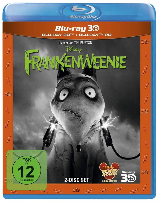 Blu-ray Film Frankenweenie (Walt Disney) im Test, Bild 1