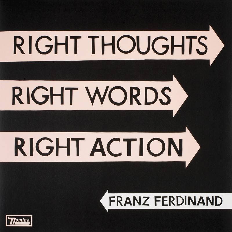 Franz Ferdinand – Right Thoughts, Right Words, Right Action: Franz Ferdinand – Right Thoughts, Right Words, Right Action (Domino), Bild 1 Schallplatte Franz Ferdinand – Right Thoughts, Right Words, Right Action (Domino) im Test, Bild 1