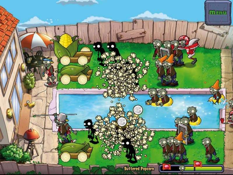 BRAINZ!!!: PopCap Pflanzen gegen Zombies, Bild 2 Games iPad PopCap Pflanzen gegen Zombies im Test, Bild 2