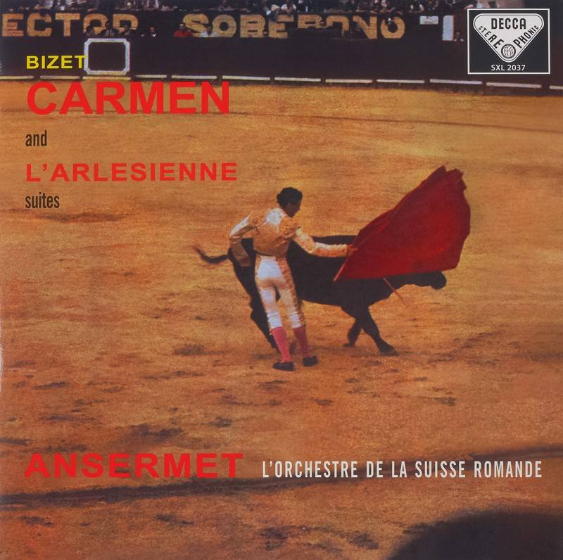 Schallplatte Georges Bizet: Carmen Suite, L´Arlesienne – Orchestre de la Suisse Romande, Ernest Ansermet (Decca / Speakers Corner) im Test, Bild 1