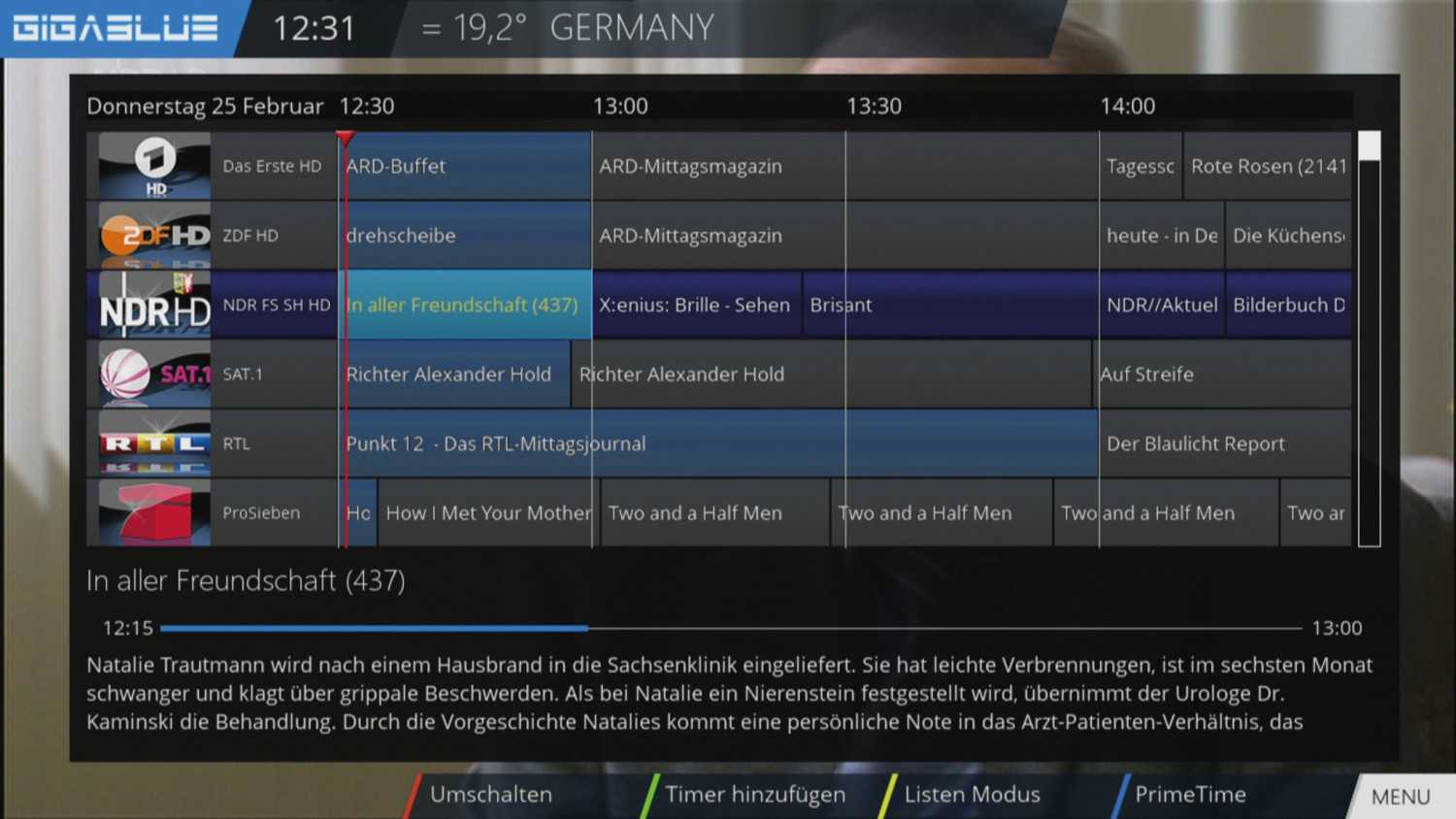 Sat Receiver ohne Festplatte Gigablue HD X3 im Test, Bild 4