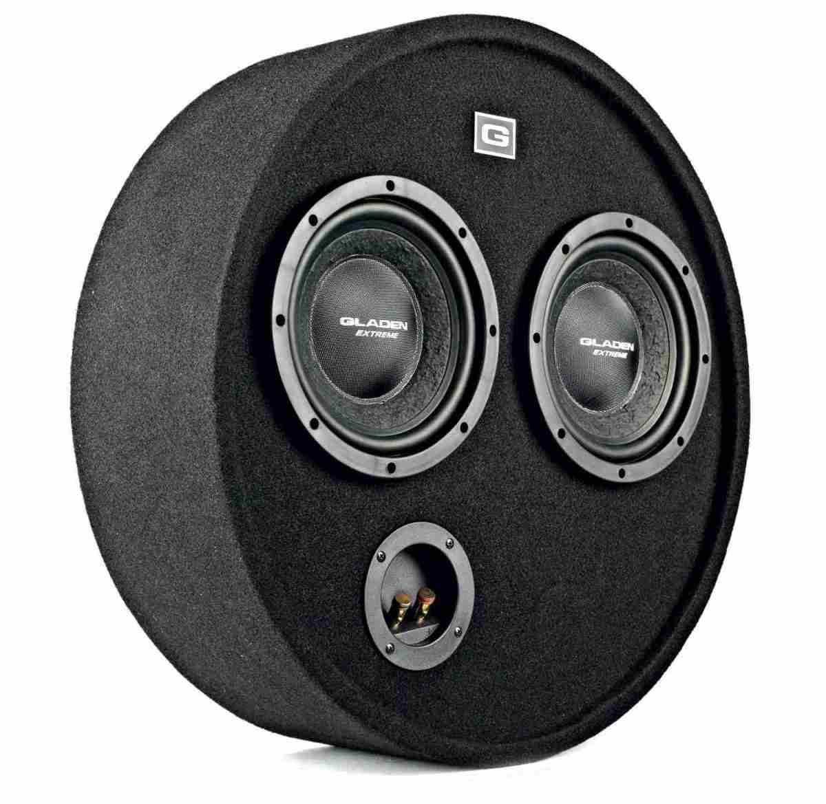 Test CarHifi Subwoofer Gehäuse Gladen Audio RS 08 RB DUAL sehr gut