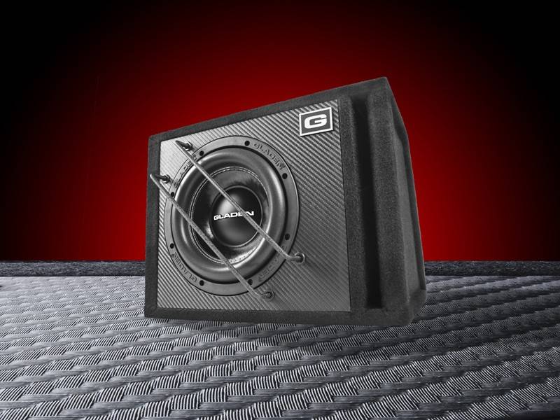 Car-Hifi Subwoofer Gehäuse Gladen Audio SQX 08-VB im Test, Bild 1