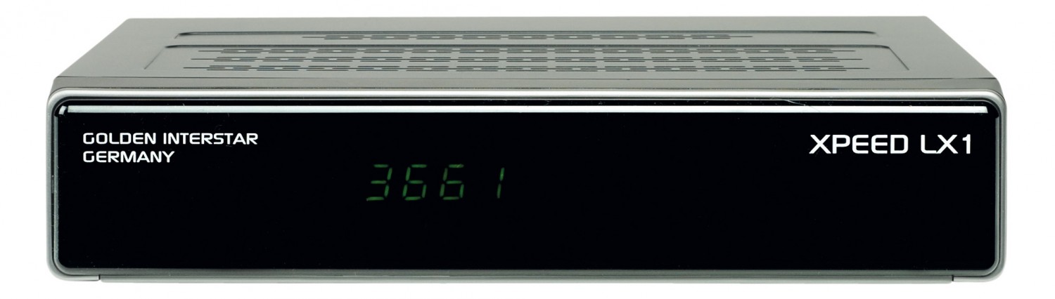 Newcomer: Golden Interstar Xpeed LX1, Bild 1 Sat Receiver ohne Festplatte Golden Interstar Xpeed LX1 im Test, Bild 1