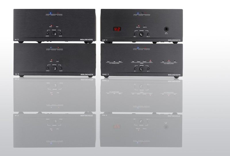 Systemtest: Goldenote DAC-7, Goldenote M-7, Goldenote HP-7, Bild 1 D/A-Wandler Goldenote DAC-7, Goldenote M-7, Goldenote HP-7 im Test , Bild 1