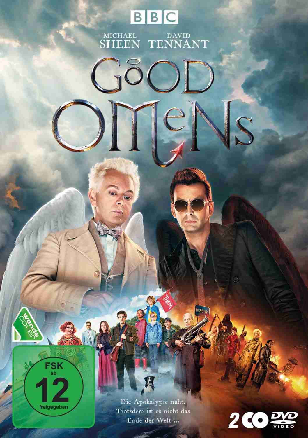 Good Omens S1, TV-Serie, Fantasy: Good Omens S1 (Polyband), Bild 1 DVD Film Good Omens S1 (Polyband) im Test, Bild 1
