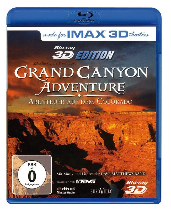 Grand Canyon Adventure 3D: Grand Canyon Adventure 3D (EuroVideo), Bild 1 Blu-ray Film Grand Canyon Adventure 3D (EuroVideo) im Test, Bild 1