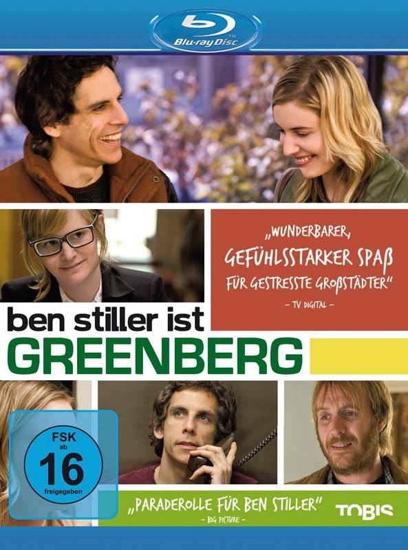 Blu-ray Film Greenberg (Universal) im Test, Bild 1