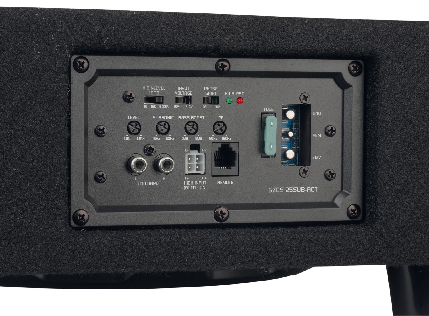 Serientest: Ground Zero GZCS 20SUB-ACT, Ground Zero GZCS 25SUB-ACT, Bild 7 Car Hifi Subwoofer Aktiv Ground Zero GZCS 20SUB-ACT, Ground Zero GZCS 25SUB-ACT im Test , Bild 7