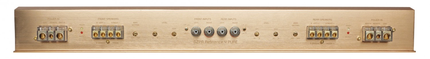 Car-HiFi Endstufe 4-Kanal Ground Zero GZPA Reference 4PURE im Test, Bild 4