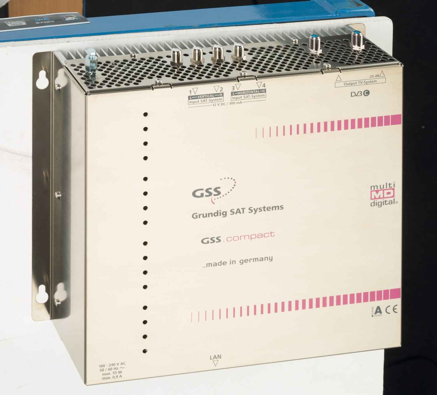 Flexibele Satverteilung: GSS.compact STC 4-16, Bild 1 Sat-Anlagen GSS.compact STC 4-16 im Test, Bild 1