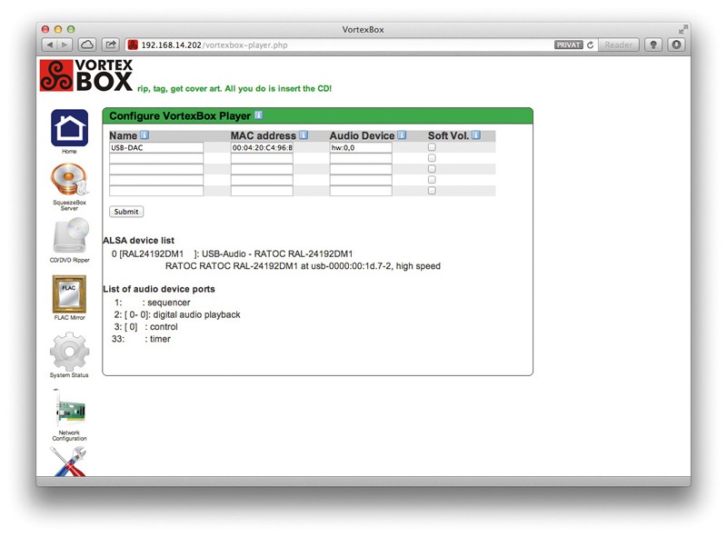 DLNA- / Netzwerk- Clients / Server / Player Haifai Media Vortex im Test, Bild 7