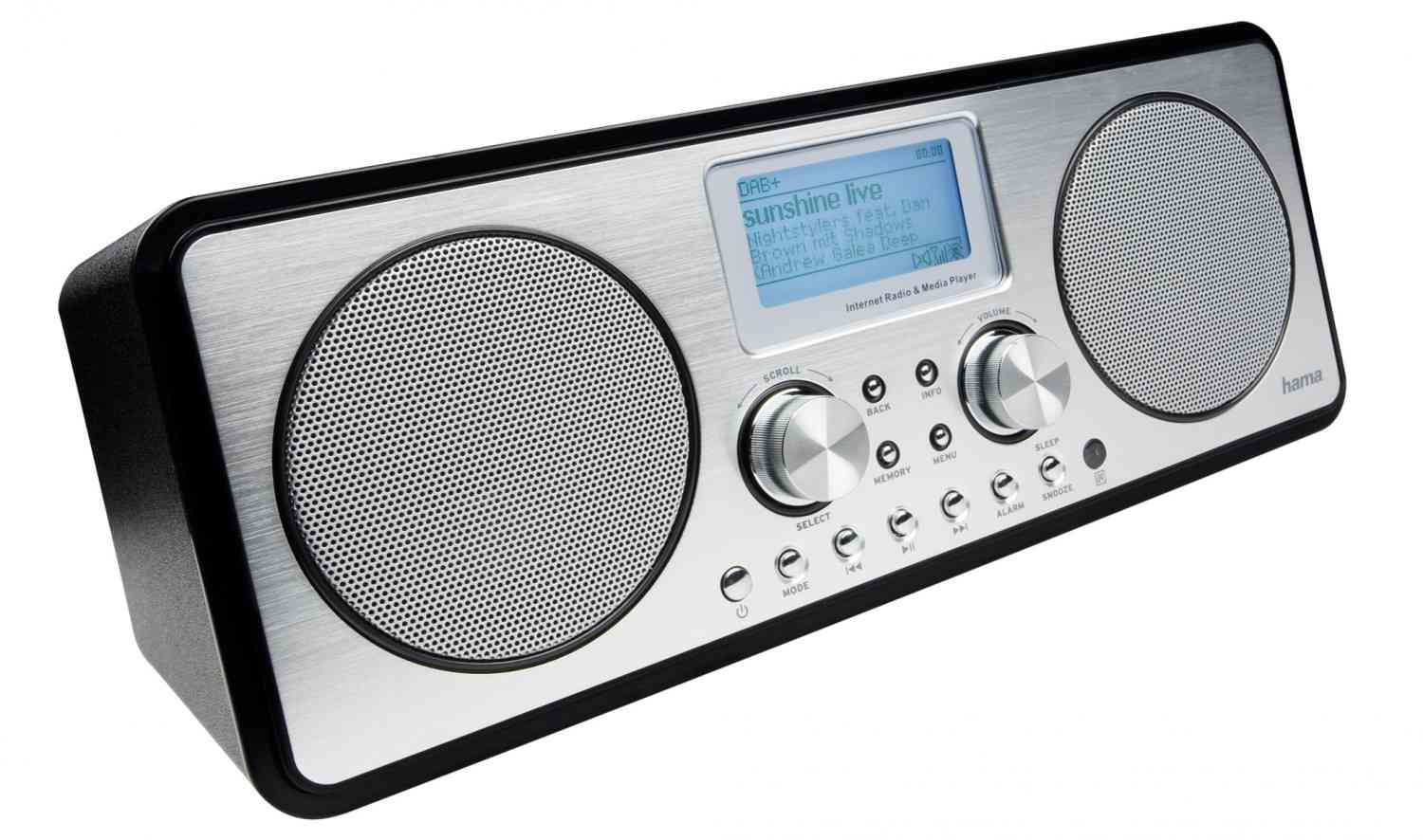 ALLIMITY Telecomando Di Ricambio Per Hama DAB+ Radio DIR-3000 00054813 - Plug And Play, Nessuna Programmazione
