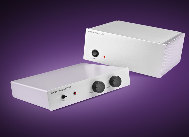 Systemtest: Harmony Design Pre9, Harmony Design A90, Bild 1 Vor-Endstufenkombis Hifi Harmony Design Pre9, Harmony Design A90 im Test , Bild 1