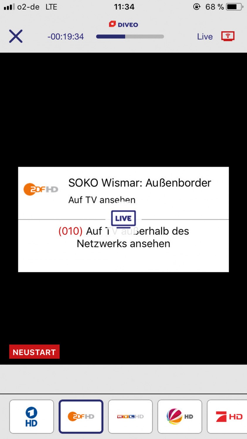 TV unverpassbar: Diveo MZ-101, Bild 11 HDTV-Settop-Box Diveo MZ-101 im Test, Bild 11