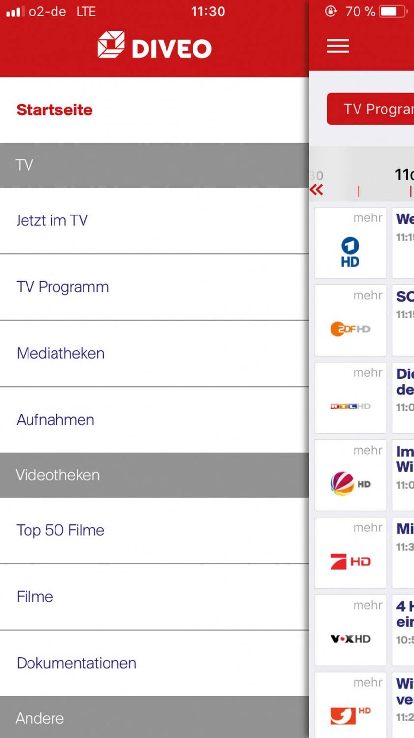 TV unverpassbar: Diveo MZ-101, Bild 13 HDTV-Settop-Box Diveo MZ-101 im Test, Bild 13