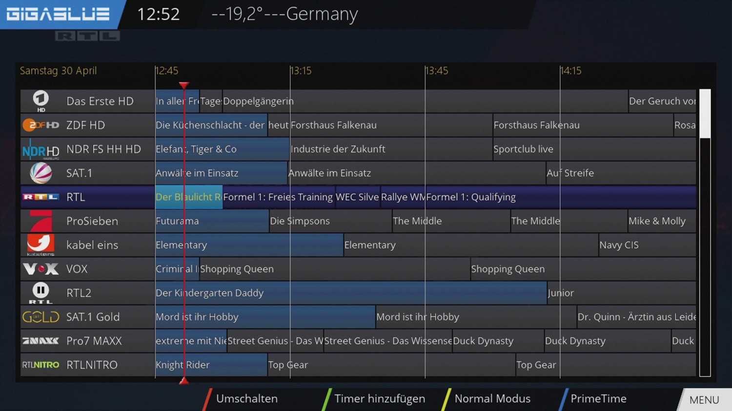 Receiver fürs Leben: Gigablue HD Ultra UE, Bild 5 HDTV-Settop-Box Gigablue HD Ultra UE im Test, Bild 5