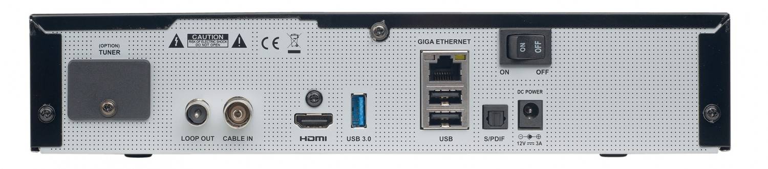 HDTV-Settop-Box Gigablue UHD UE 4K Cable im Test, Bild 3