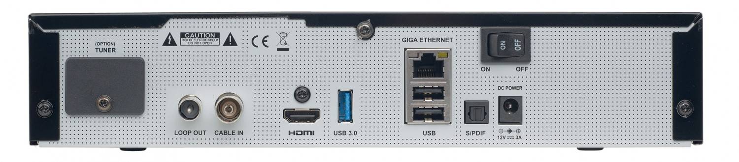 Kabelreceiver mit Extras: Gigablue UHD UE 4K Cable, Bild 3 HDTV-Settop-Box Gigablue UHD UE 4K Cable im Test, Bild 3