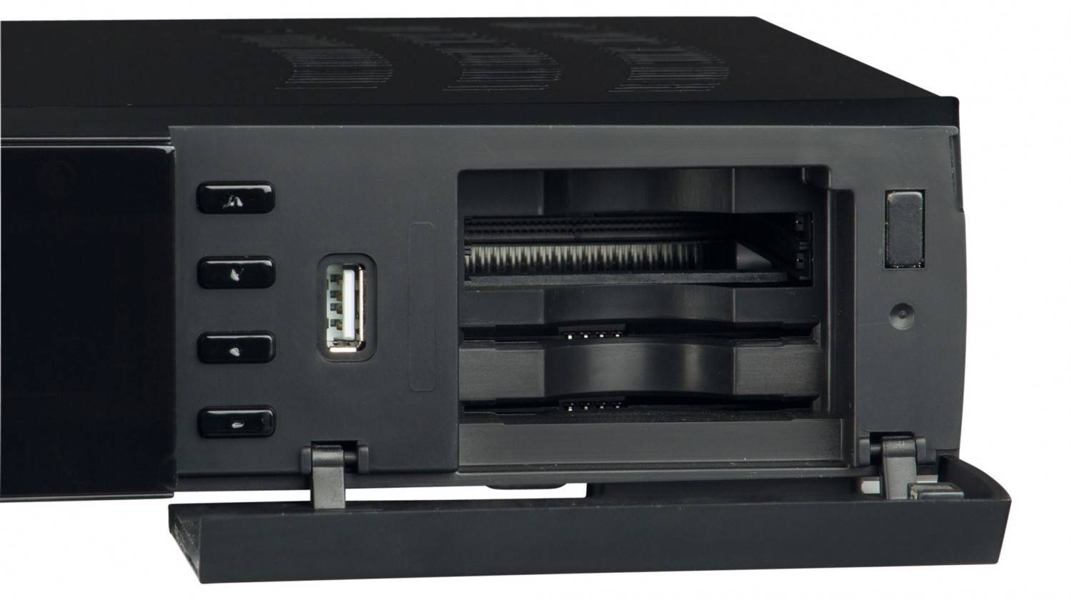 Multimedia- Aufnahmemaschine: Opticum AX Quadbox HD 2400, Bild 2 HDTV-Settop-Box Opticum AX Quadbox HD 2400 im Test, Bild 2