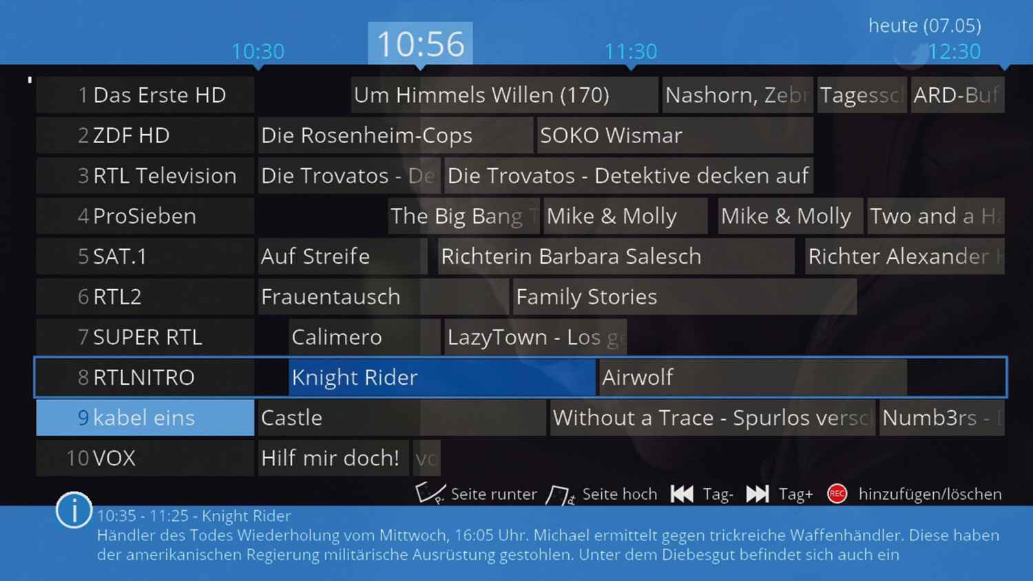HDTV-Settop-Box Opticum Blue HD XS65 im Test, Bild 3