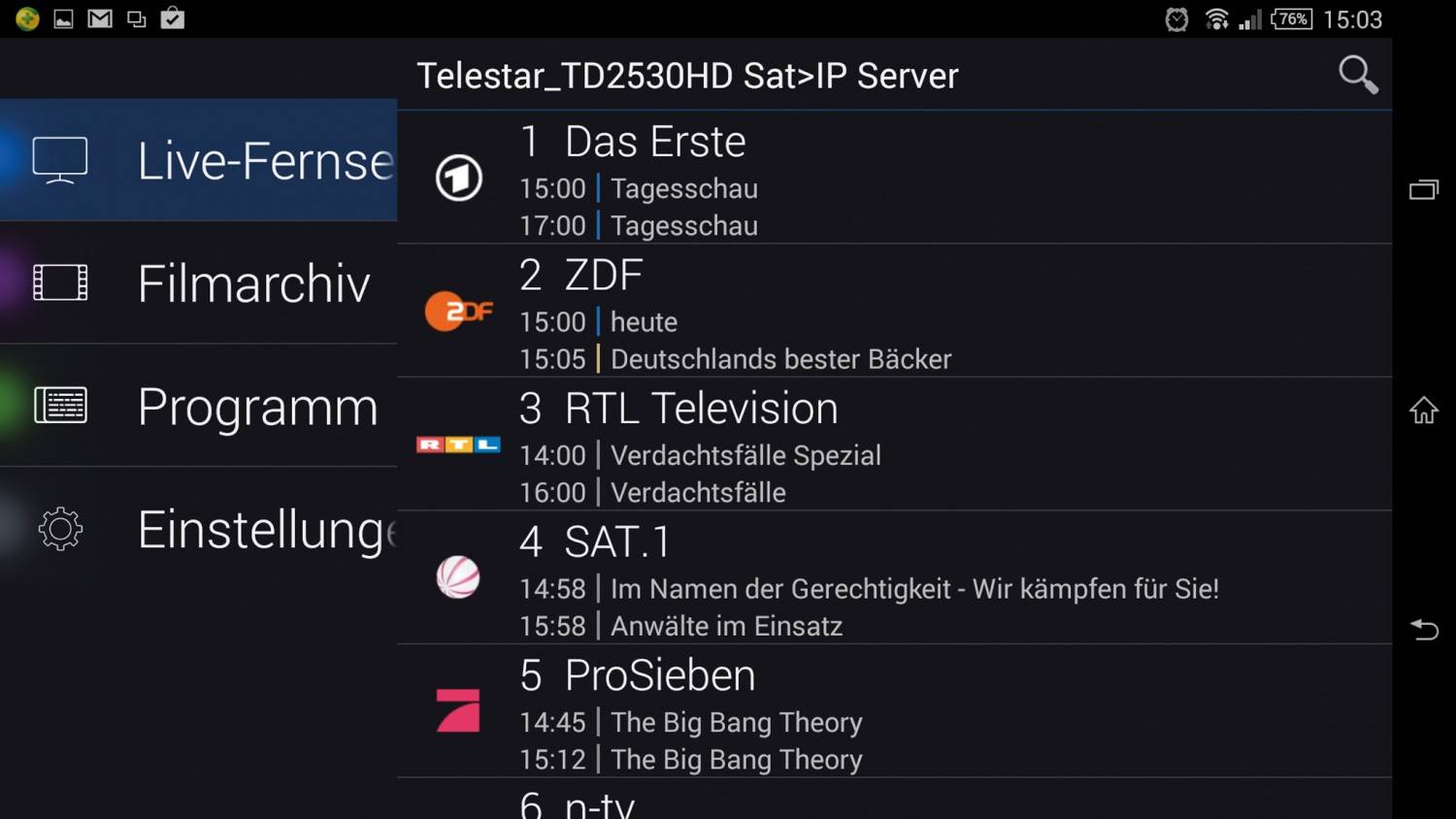 Sofort startklar: Telestar TD2530 HD, Bild 3 HDTV-Settop-Box Telestar TD2530 HD im Test, Bild 3