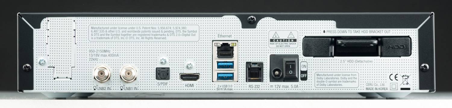 High-Speed-Receiver: VU+ Solo 4K, Bild 2 HDTV-Settop-Box VU+ Solo 4K im Test, Bild 2