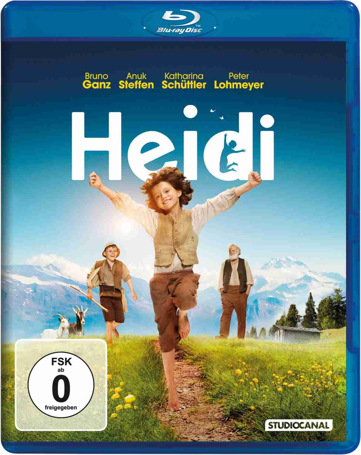 Heidi: Heidi (Studiocanal), Bild 1 Blu-ray Film Heidi (Studiocanal) im Test, Bild 1