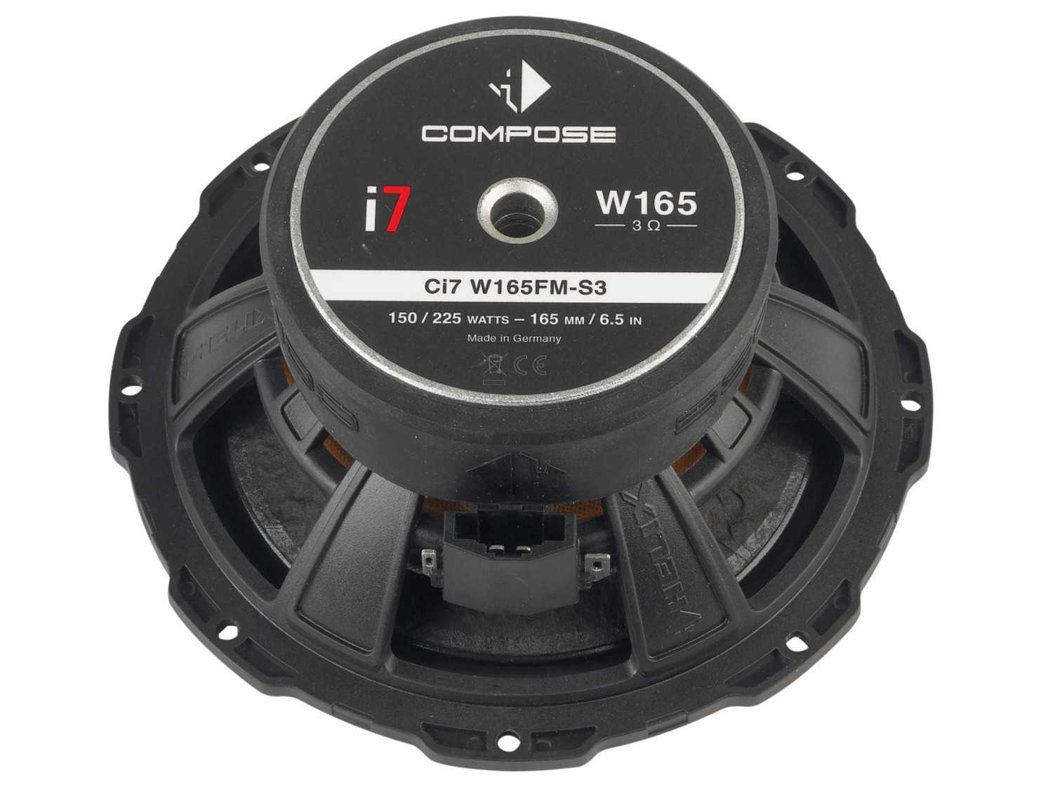 Car Hifi Lautsprecher 16cm Helix Ci7 W165FM-S3/Ci7 M100FM-S3/ Ci7 T20FM-SC/Ci7 FX-UNI.2 im Test, Bild 2