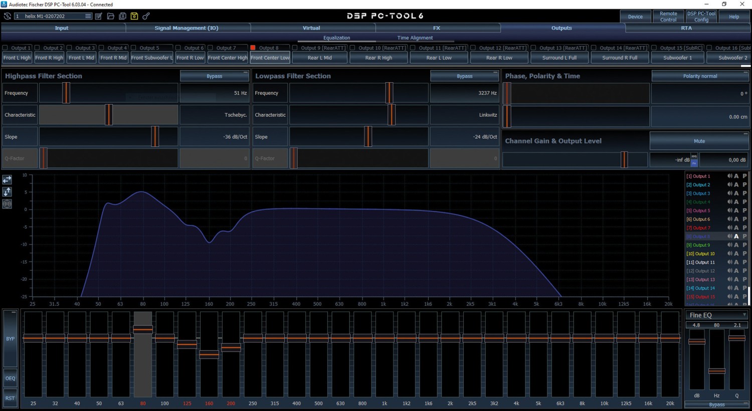 Signal vom Feinsten: Helix DSP Ultra XT, Bild 3 Car Hifi Soundprozessor Helix DSP Ultra XT im Test, Bild 3