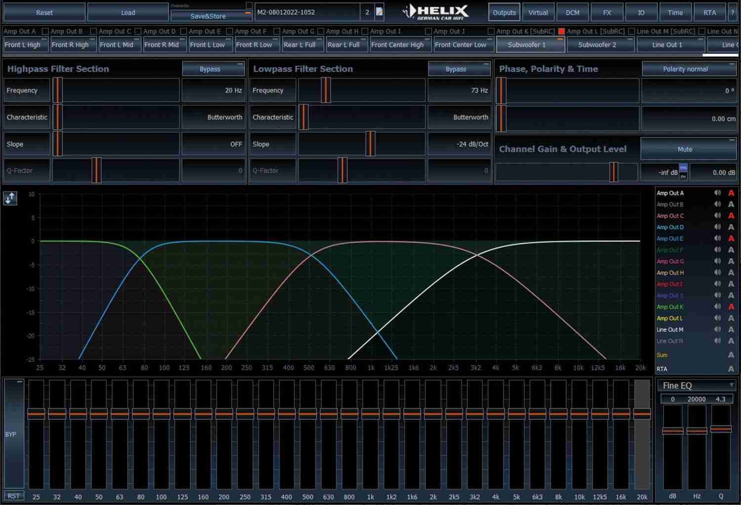 In-Car Endstufe Multikanal Helix V TWELVE DSP MK2 im Test, Bild 10