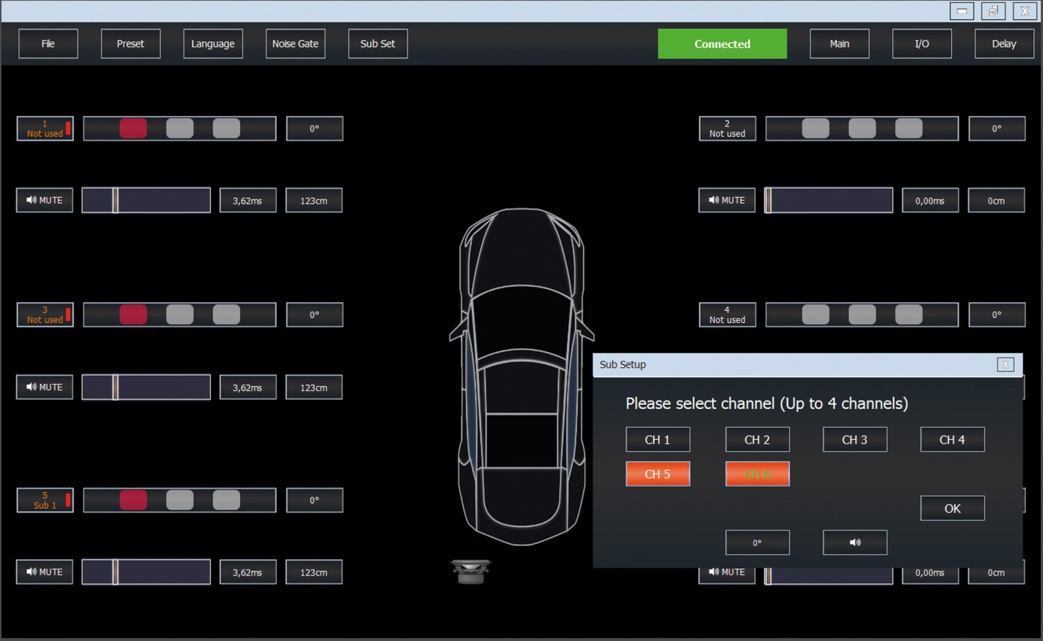 Günstig und kompakt: Hifonics Juno IV-DSP, Bild 4 Car Hifi Endstufe Multikanal Hifonics Juno IV-DSP im Test, Bild 4