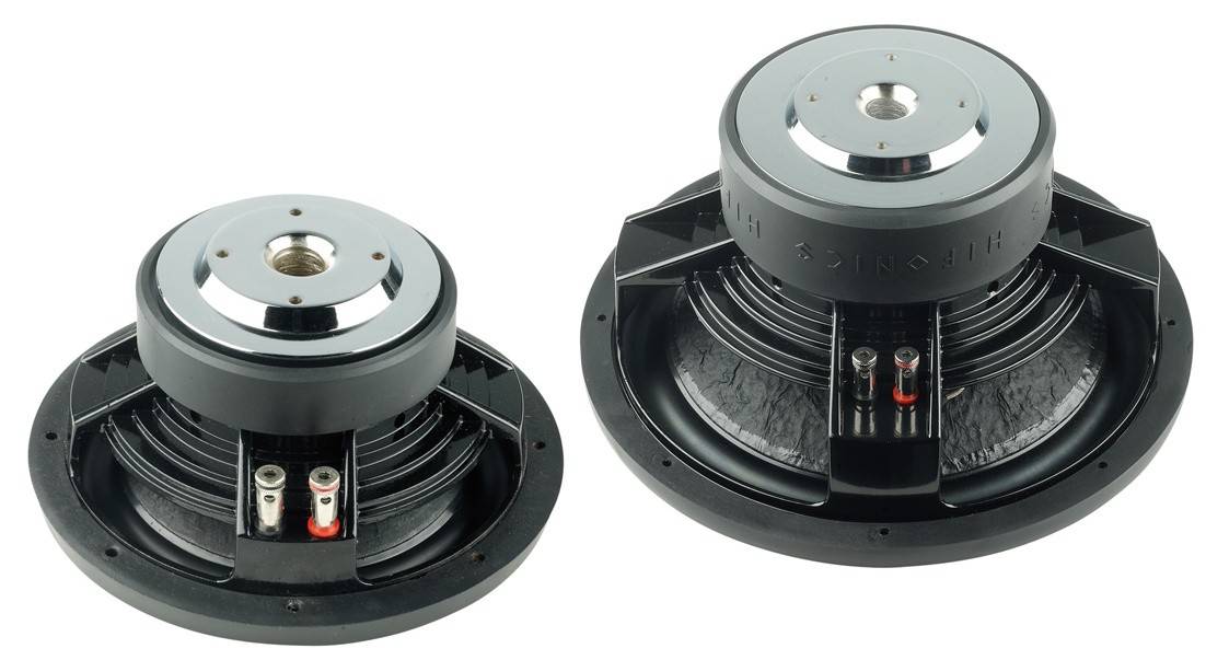 Serientest: Hifonics MX8REFLEX, Hifonics MX10REFLEX, Hifonics MX12REFLEX, Bild 2 Car-Hifi Subwoofer Gehäuse Hifonics MX8REFLEX, Hifonics MX10REFLEX, Hifonics MX12REFLEX im Test , Bild 2