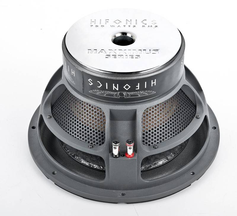 Car-Hifi Subwoofer Chassis Hifonics MXT12D4 im Test, Bild 3