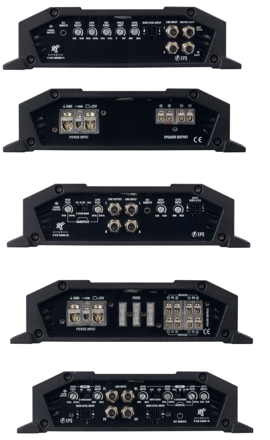Car Hifi Endstufe Mono Hifonics TXE2000/1, Hifonics TXE3000/1, Hifonics TXE500/2, Hifonics TXE500/4, Hifonics TXE700/4 im Test , Bild 3