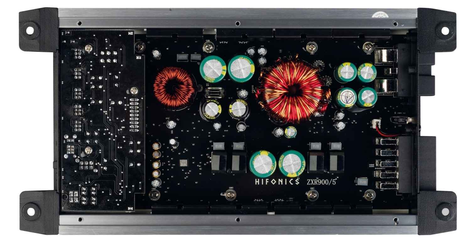 Car Hifi Endstufe Multikanal Hifonics ZXR900/5 im Test, Bild 3
