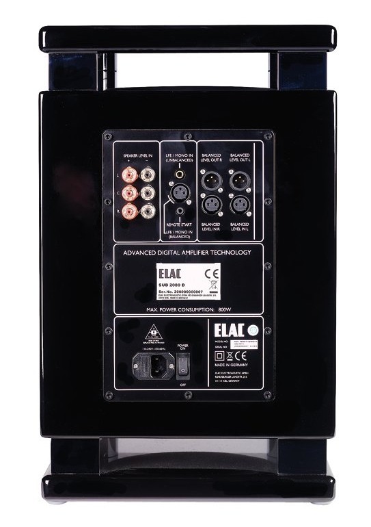 Intelligente Lösung: Elac SUB 2080D, Bild 3 Subwoofer (Home) Elac SUB 2080D im Test, Bild 3